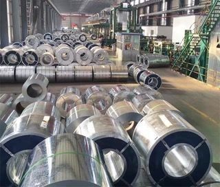 Blue Colour Coated Galvanized Steel Coil Prepainted PPGL PPGI