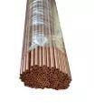 Cu 99.99% 10mm Straight Copper Pipe Tubes C12000 TU2 Customized Length