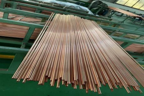 C18150 Copper Alloy Pipe 83HRB Straight Spot Welder Electrode Tips