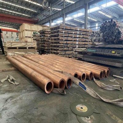 C1100 Straight Copper Tubes 35mm 42mm Oxygen Copper Water Pipe