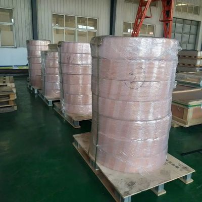 B111 ASTM Copper Alloy Tube C70400 C68700 C70600 C10200 Red Copper Pipe ASTM B88 ASTM B688