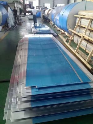 0.2mm-5mm 5052 Aluminum Steel Plate Silver For Building Material