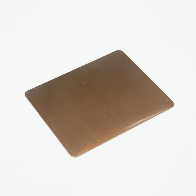 8K 600mm Golden Mirror Stainless Steel Sheet 304 201 SS Coloured