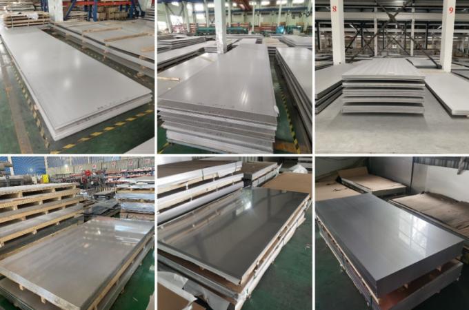 Brushed Stainless Steel Metal Plates 1220mm X 2440mm ASTM SUS 316 2
